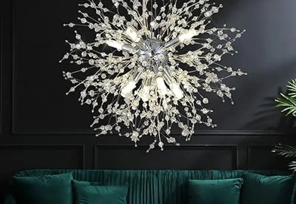 globe chandelier modern