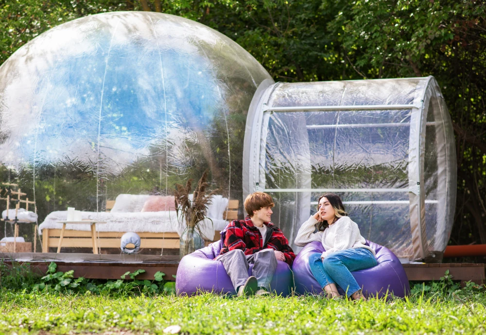 bubble tent pop up