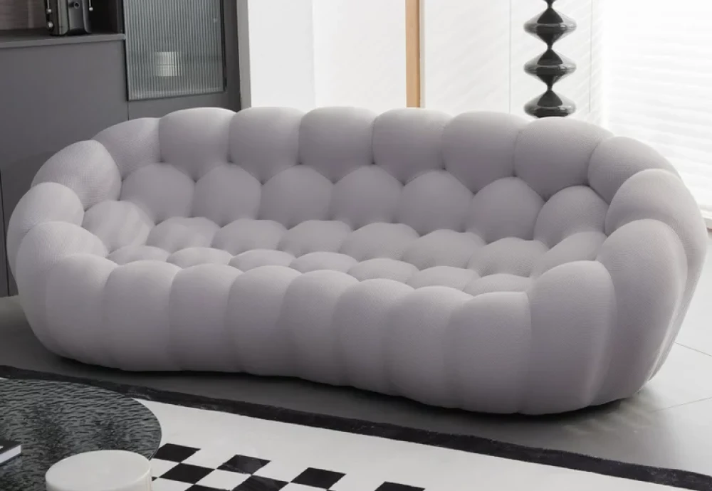 purple bubble couch