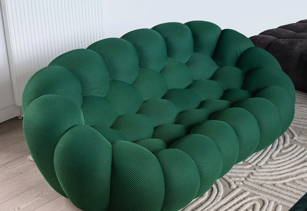 bubble curved sofa